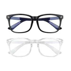 Blu-ray Gaming Glasses -- Lightweight Eyeglasses For Men Women -- Fashion Glasses for Daily Wear
