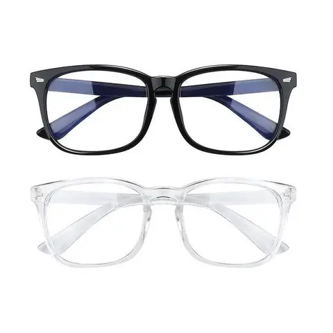Blu-ray Gaming Glasses -- Lightweight Eyeglasses For Men Women -- Fashion Glasses for Daily Wear