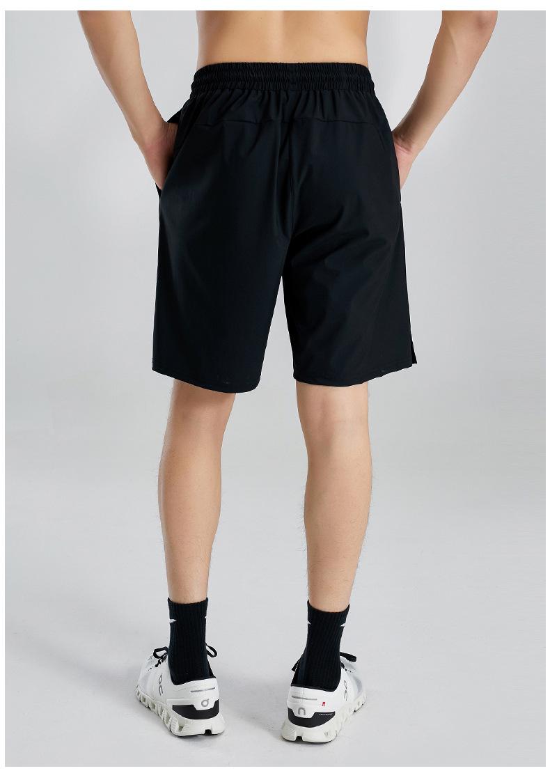 2026 New Men's Breathable Casual Shorts, Ice Silk Thin Quick-Dry Sports Fitness Shorts for Outdoor Running