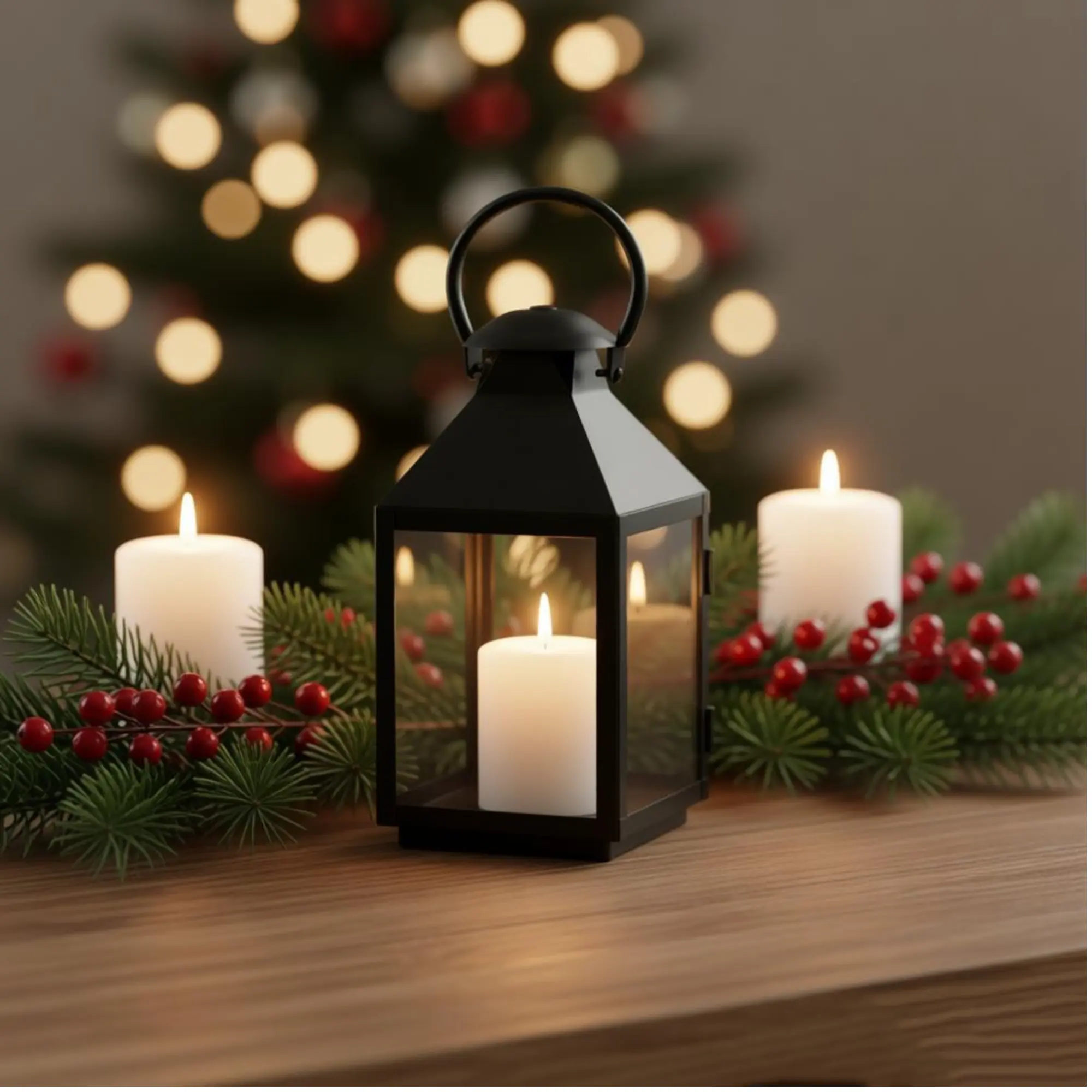2-Size Portable Contemporary Hanging Floor Lantern Candleholder Set (24in & 17in) - Indoor/Outdoor Modern Homes Decor, After Dark Gazebo Arch Accent, Outdoors