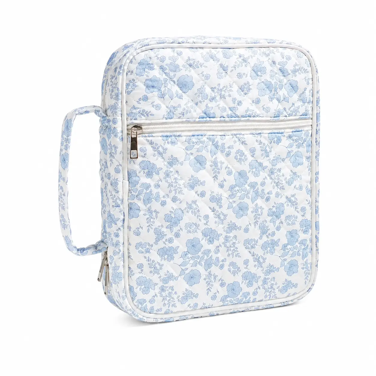Lightweight Portable Cotton Storage Bag for Books, Prayer Books, and Documents – Dust-Resistant, Foldable Quilted Organizer Ideal for Travel, Home, Office, or Religious Use