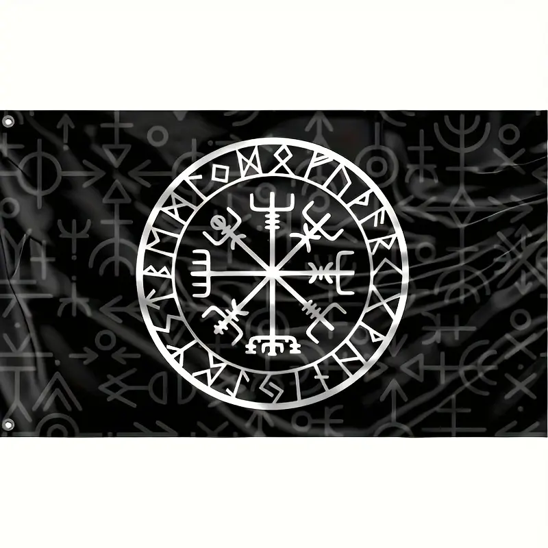Unique Design Print of The Vikings Valhalla Flag (3X5 Feet / 90X150 Cm)