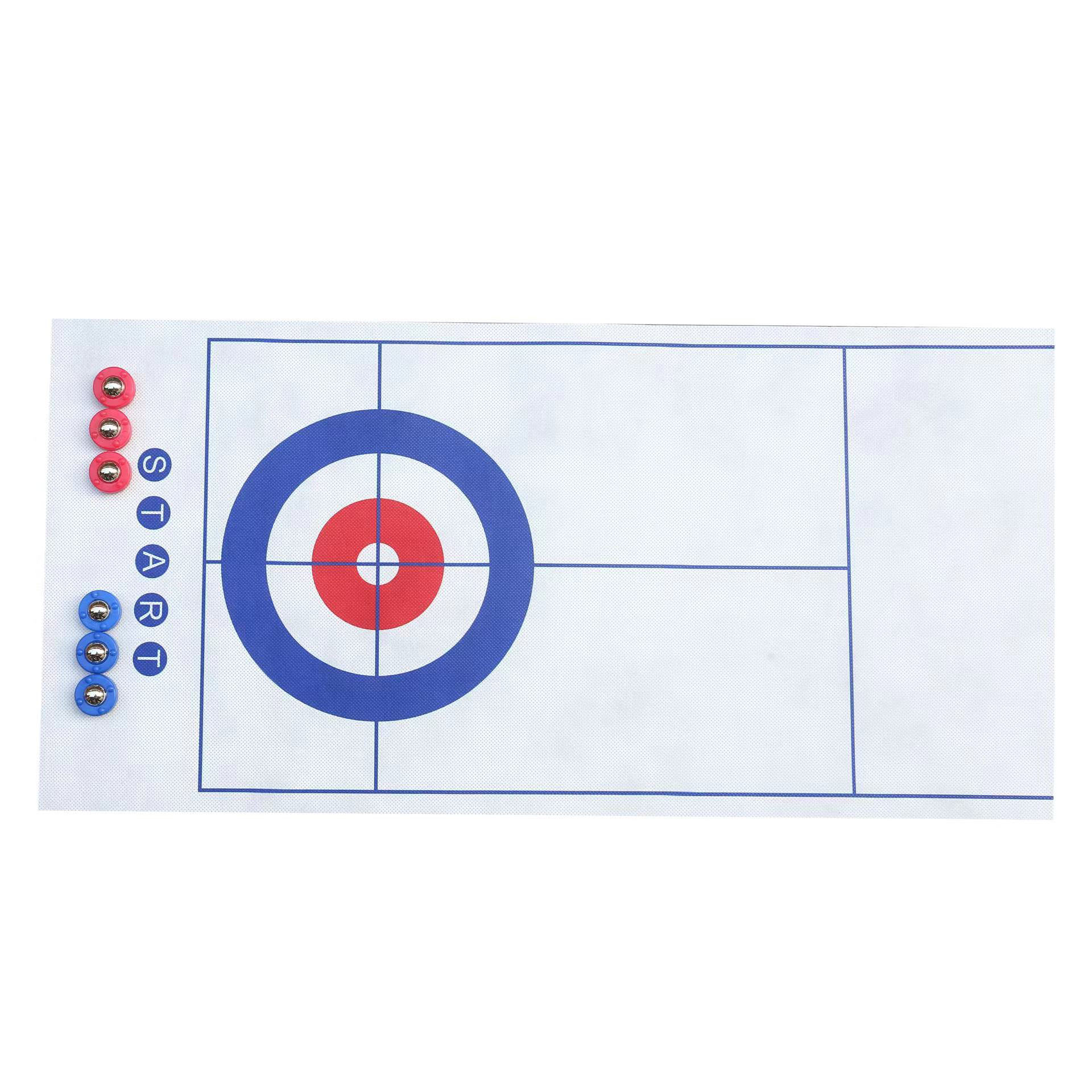 3 in 1 Floor Game Kit, 1 Set Durable Family Fun Games, Tabletop Bowling Game Shuffleboard Set, Party Favors, Tablegame