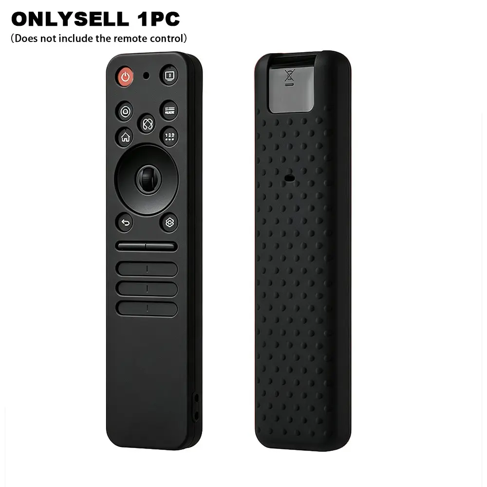 Silicone TV Remote Control Cover, Lightweight Shockproof Anti-Slip Scratch Resistant, Protective Case for Lg Mr25ga Remote