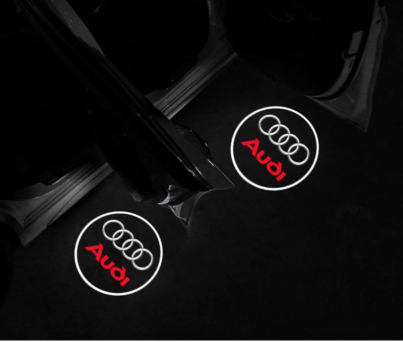 Car Led Courtesy Door Logo Projector Customize Lamp For Audi