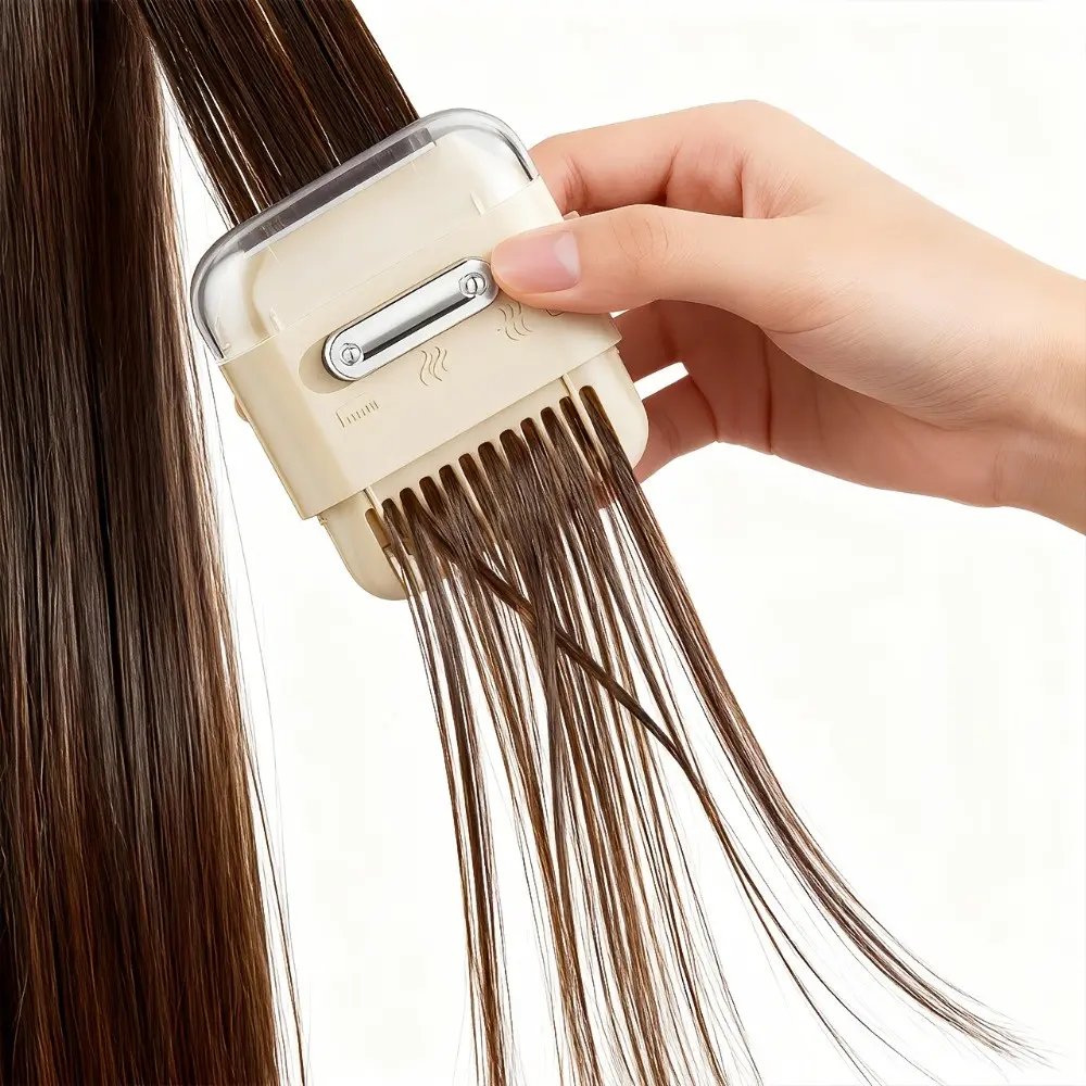 1pc Hair Thinning Comb for Bangs, Women's Home Haircut Tool, Tail Trimming Brush, Essential Grooming Accessory, Perfect for Daily Use, Haircut Combs