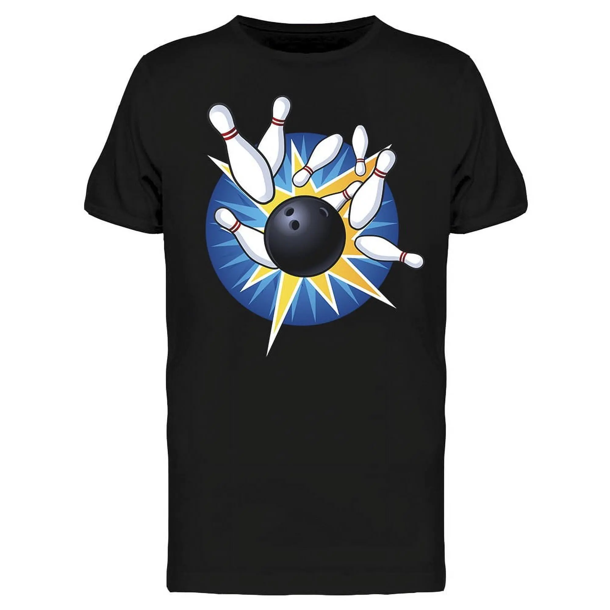 Smartprints Mens Graphic Tee Black - Regular Fit