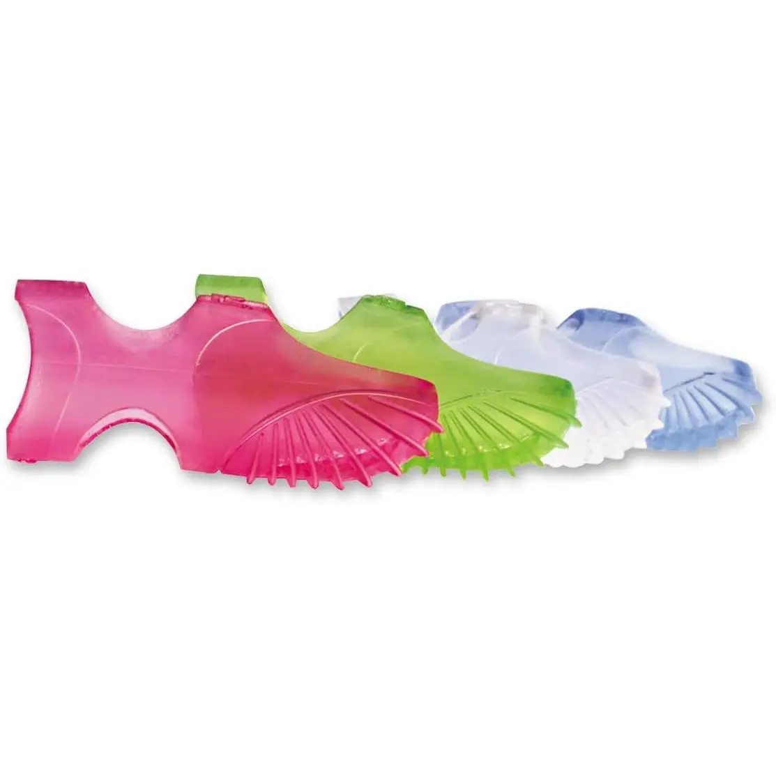 LEE 61070 Tippi Micro-Gel Fingertip Grips, Size 7, Medium, Assorted, 10/Pack