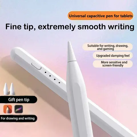 Touchscreen Pen, Stylus Pens for Touch Screens for iOS iPad Tablet Xiaomi Huawei Phones, Fast Charging, Smooth Writing, Compatible with iPad 6-10, Pro 11/12.9", Air 3/4/5/6, Mini 5/6, Multiple Colors