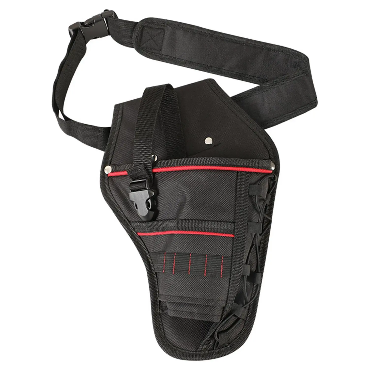 Electric Wrench Tool Waist Pack, Portable Maintenance Kit, Thickened Wear-Resistant Electrical Bag, Hanging Tools Storage Bag, Tool Pouch, Tool Bags