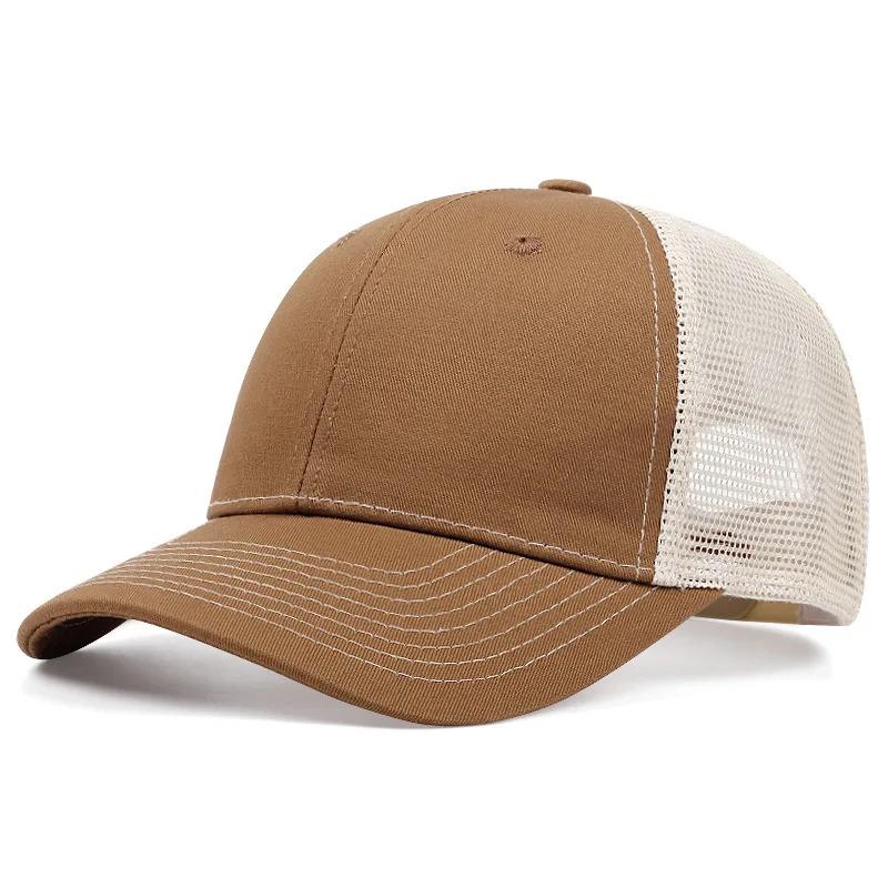 Hot Sale Richard Baseball Cap Adult Net cap Shallow Curved eaves Hat Unisex Summer Breathable shade Spring Hip Hop trucker cap