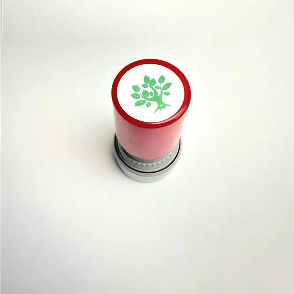 Tree Growth Self-Inking Teacher Stamps Set, Mini Seedling Small Tree Medium Large Rubber Stamps, Classroom Rewards & Motivation Tools