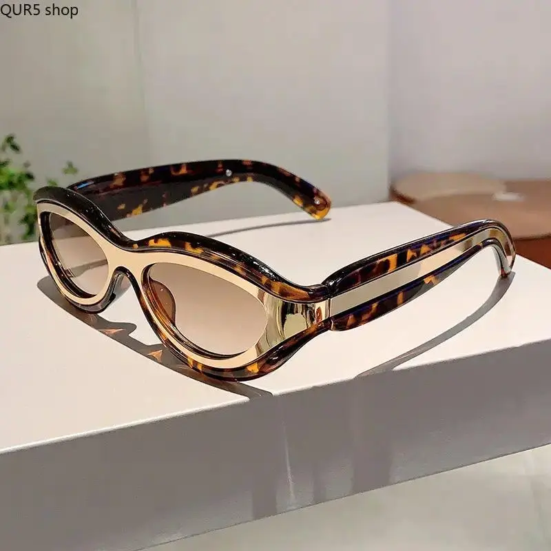 Trendy y2k Sunglasses  Fashion-forward Eyewear UV Protection Stylish Oversized Frames Perfect for Summer, Festivals & Outdoor Adventures Chic & Comfortable 2026 Must-have unisex simple style sunglass