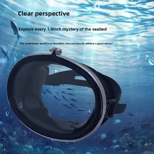 Diving goggles for adults, unisex, tempered glass, fisherman goggles, free diving mask