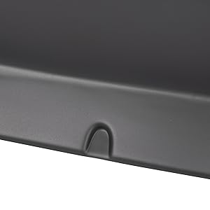 HECASA Rear Trunk Spoiler Wing Compatible with 2010-2013 Chevy Chevrolet Camaro LS LT SS 2SS 1SS 1LT ZL1 Rear Trunk Lid Wing Spoiler (Black) Car Accessories