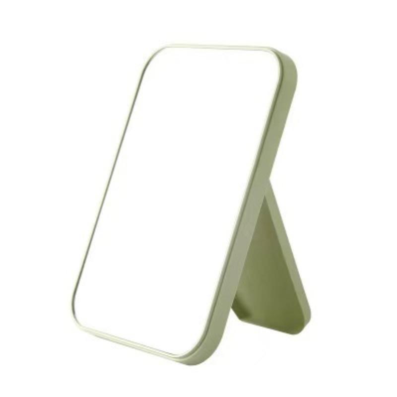 1pc desktop folding makeup mirror portable student dormitory desktop hanging small mirror dressing mirror portable mirror Foldable Makeup Mirror