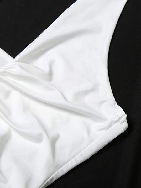 Women's Solid Color Halter Neck  Dress, Elegant Sleeveless Dress for Party Club Dating Wear, Ladies Summer Clothes