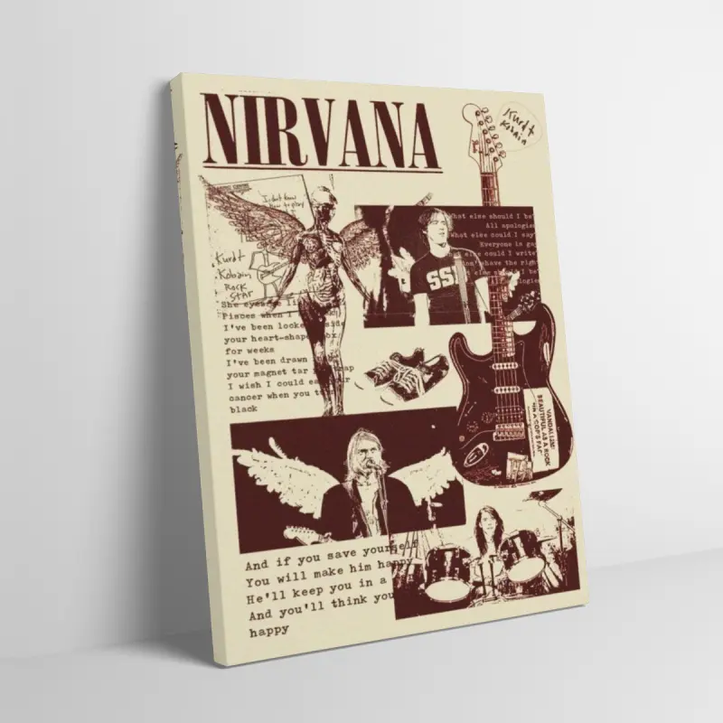 nirvana poster - TikTok Shop