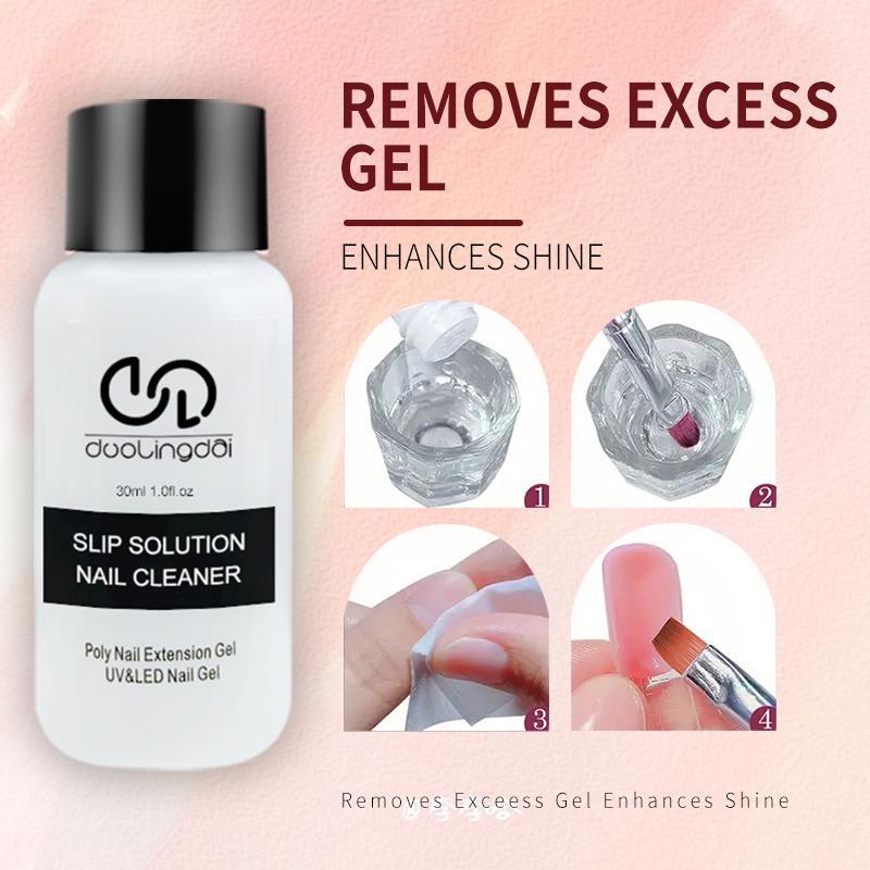 Poly Nail Gel Set, Polygel Nail Kit, 6 Colors Neutral Glitter Extension Gel Nail Enhancement Set with Nail Dryer Lamp, DIY French Design Nail Art Kit for Home Salon