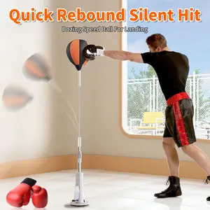 High-quality indoor boxing reflex ball, specially designed for reaction speed training. Equipped with a strong suction cup and an all-terrain sticky base, it is suitable for adult and adolescent boxing training and fitness, with adjustable size.