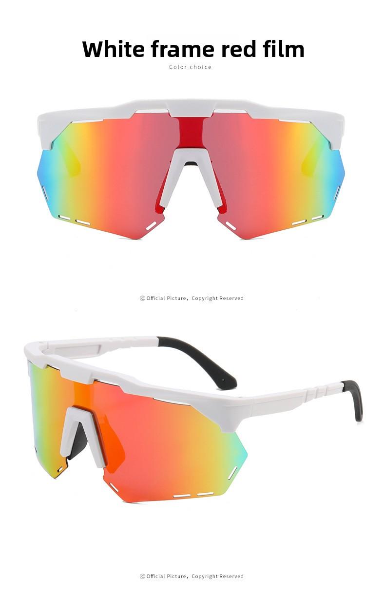 2026 New Polarized Sunglasses for Women, Sun Protection Sunglasses for Men, Colorful Sports Windproof Cycling Glasses Wholesale