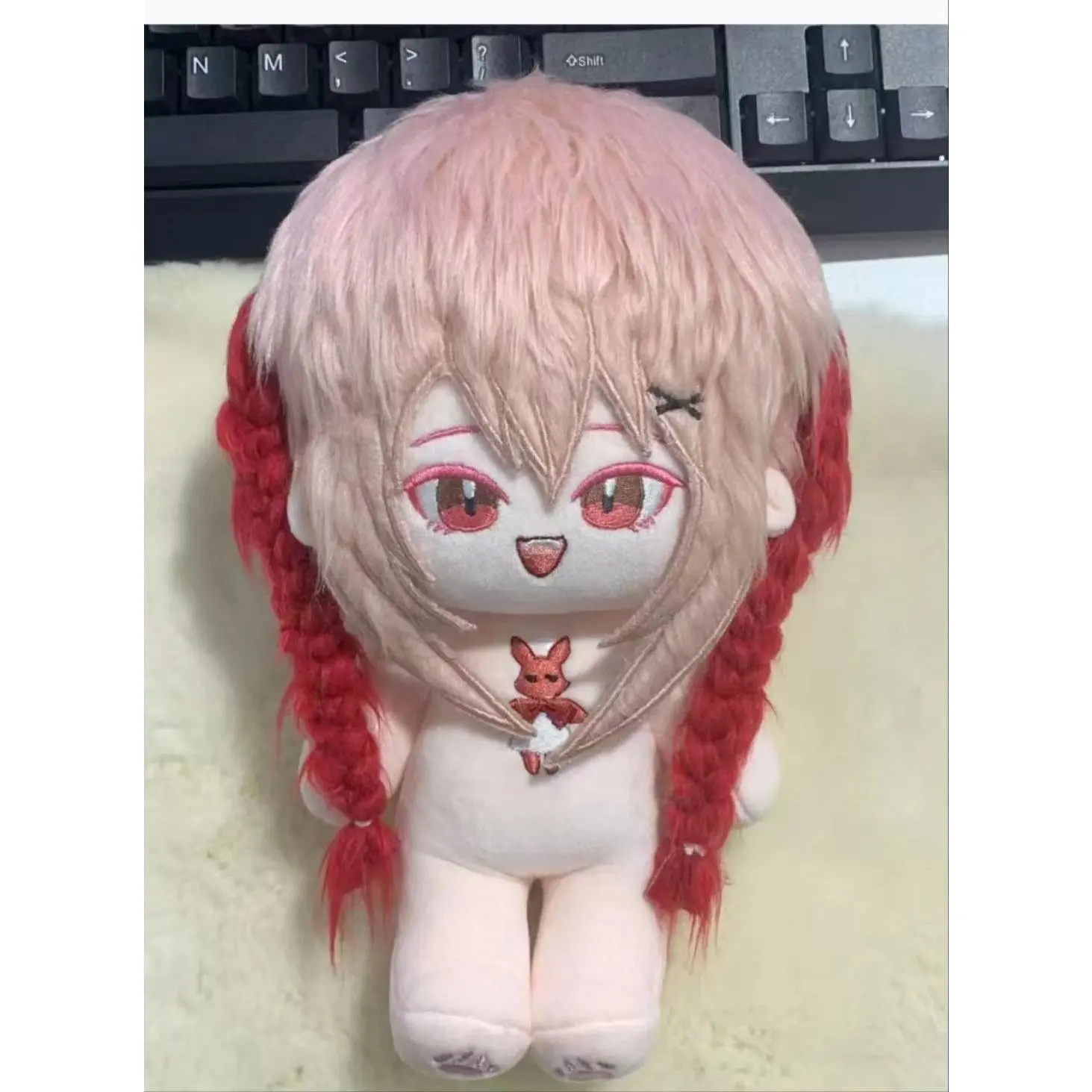 Custom-made cotton-stuffed doll clothing Bespoke cotton dolls in splendid attire