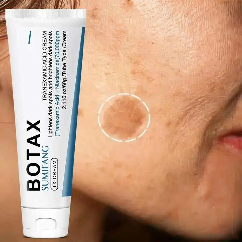 Dark Spot Corrector Cream with Tranexamic Acid & Niacinamide, Brightening Face Moisturizer for Even-Looking Skin Tone, Hydrating Daily Skincare Routine for Radiant-Looking Skin