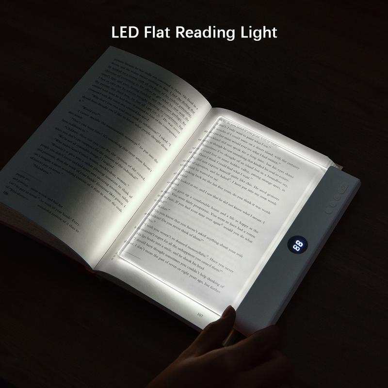 SHENZHI TECH Portable LED Reading Light, USB Rechargeable Dimmable Eye Protective Book Light, Suitable for Students, Adjustable Leds