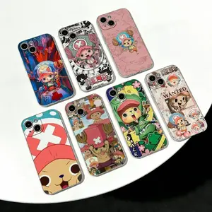 Tony Tony Chopper One Piece Ultra Clear TPU Case Slim Lightweight Cover For iPhone 17 16 15 14 13 12 11 Pro Max Plus