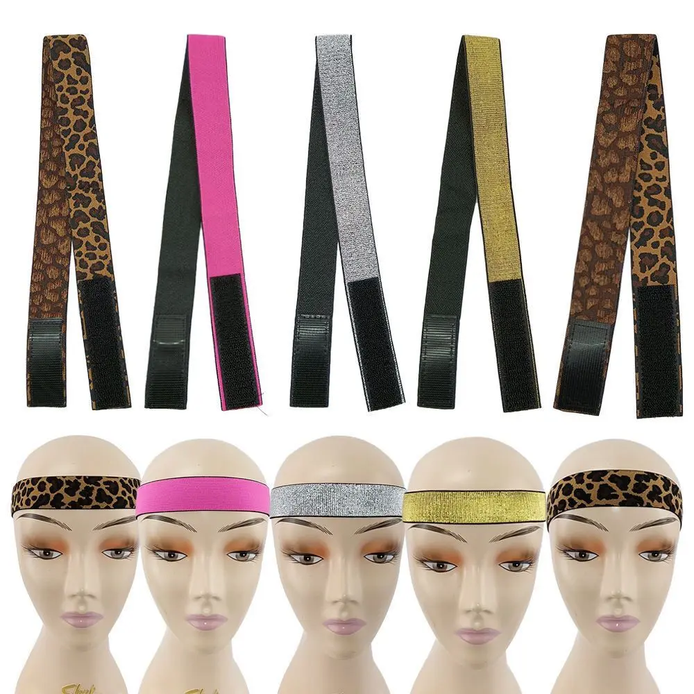 Adjustable Elastic Wig Headband for Closure Frontal Wigs Invisible Wig Grip Band Lay Down Melted Hairline 1 Piece