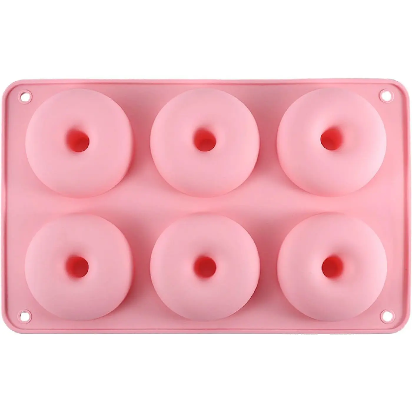 Silicone Donut Mold Set, Non-Stick Donut Baking Pan, Reusable Silicone Donut Molds, Perfect for Homemade Donuts, Easy Cleanup