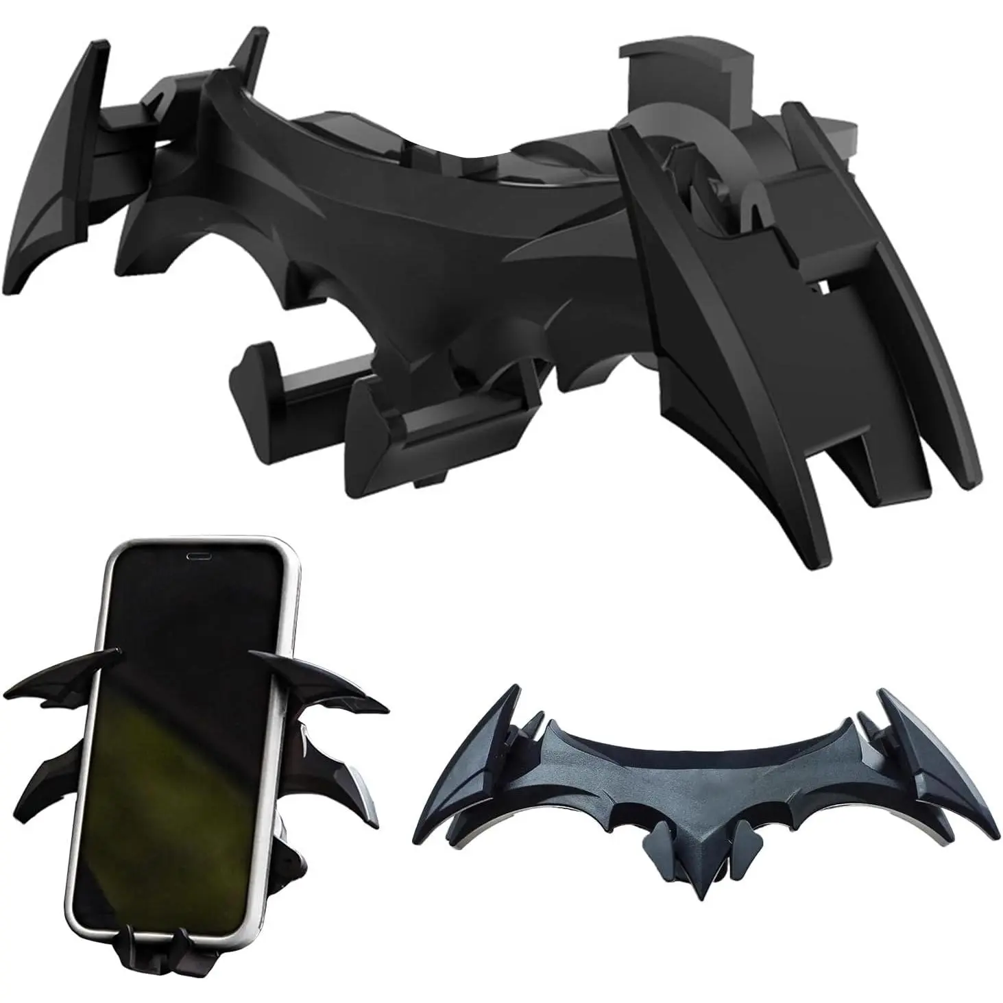 Bat Phone Holder for  Vent, Cool Accessories, Gifts for Men,  Cell Phone Mount, Decorations Collectibles, Gravity Automatic Locking Hands-Free