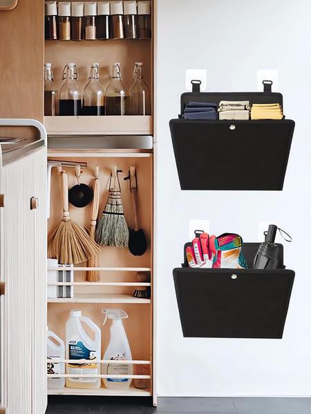 Wall Shoe Racks 2/4/6 Pack, RV Shoe Rack, Self-Adhesive RV Accessories for Inside Shoe Organizer, RV Storage and Organization, Space Saving Wall Mounted Shoe Rack with Deep Pocket fit 1 Pair Shoes