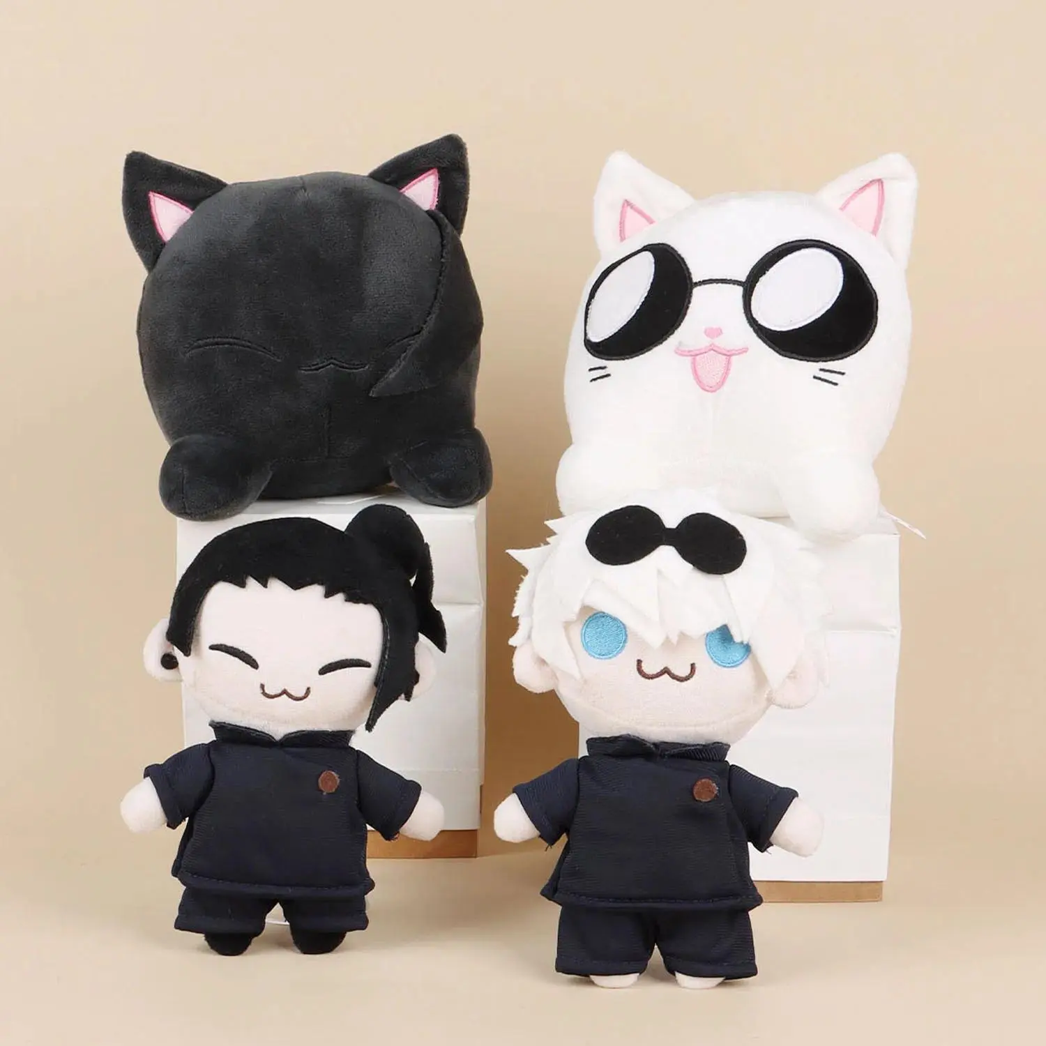 Stuffed Animals & Plush Gojo Saturo Geto Suguru Jujutsu Kaisen Cosplay Plush Cute Soft Collection Props