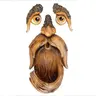 Outdoor Tree Face Bird Feeder, Bird Feeder House, Creative Tree Hole Design Bird Feeding Tool, Garden Art Resin Craft, Outdoor & Indoor Garden Yard Decor, Bird Supplies