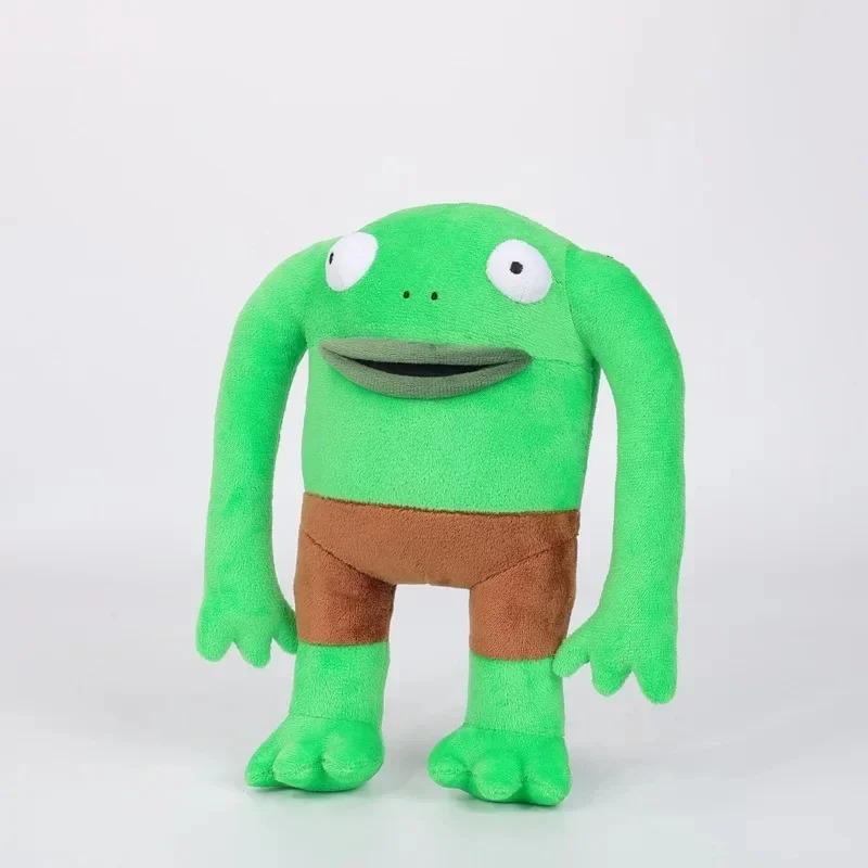 28cm Smiling Friends Plush Toys Mr frog Children Stuffed Doll Toy Kawaii Home Decoration Doll Gifts Smiling Friends Toy for Kids