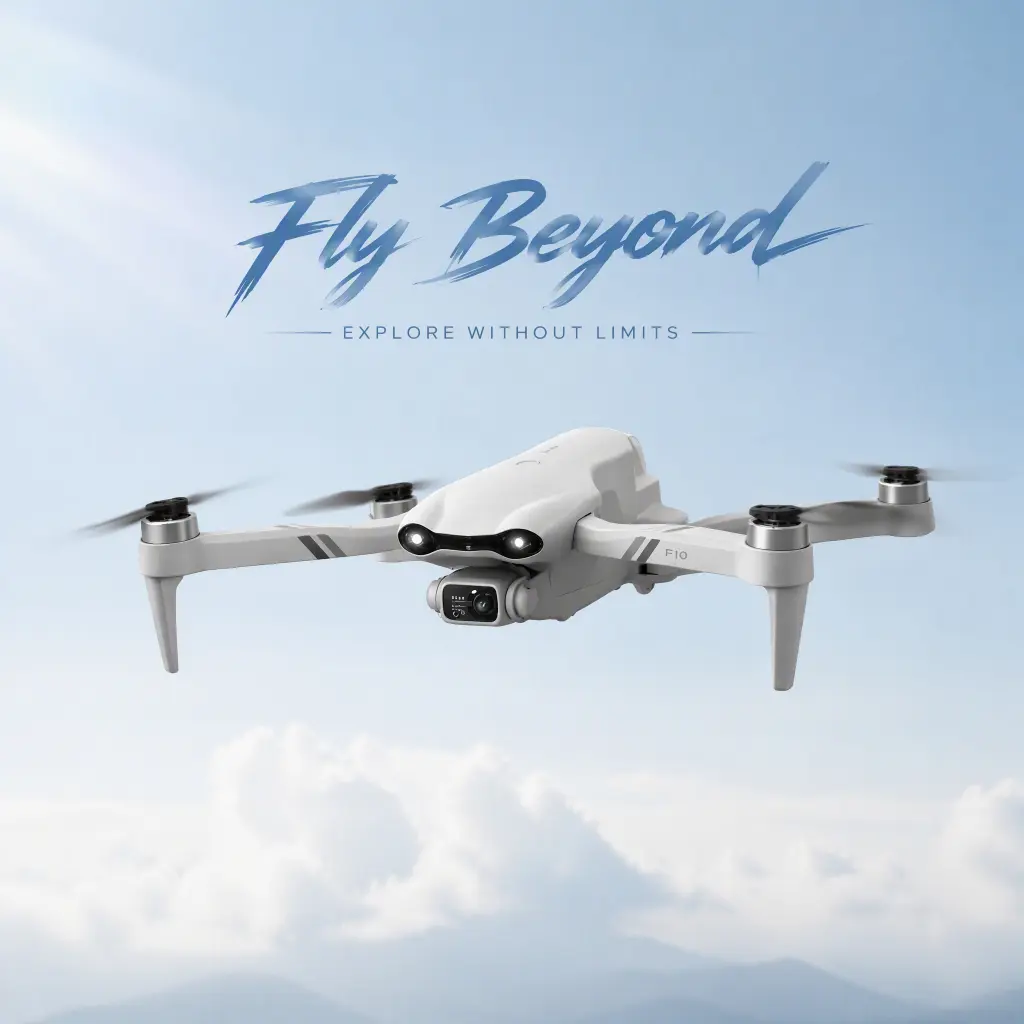 F10 RC Quadcopter Toy, Lightweight Fixed Body Remote Control Flying Toy for Adult Outdoor Leisure Play, Cameras, Drones