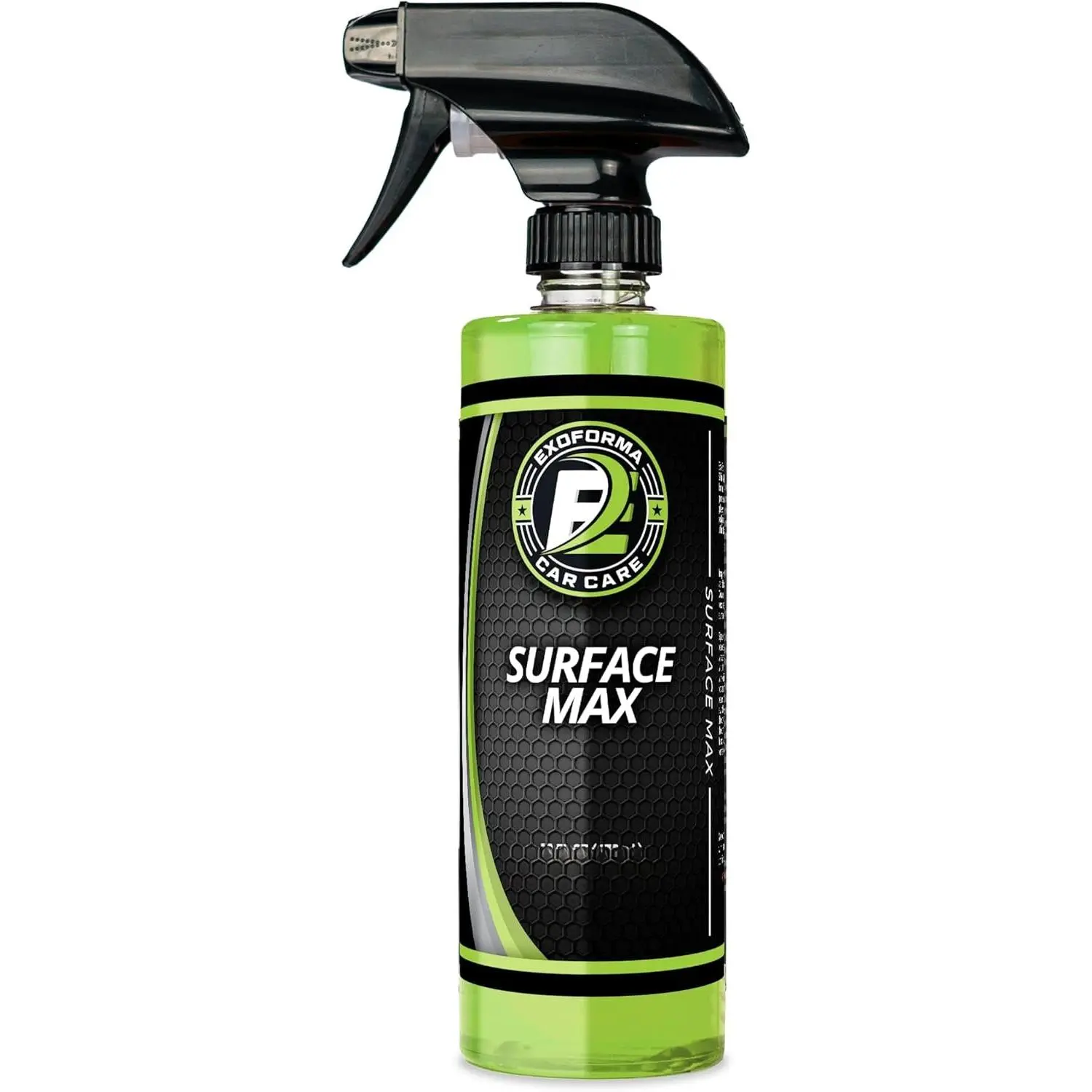 Surface Max 16oz Waterless Car Wash & Detail Spray - Hydrophobic Polymer Formula, Cleans & Seals, Instant Shine for Glass, Chrome, Surface Cleaner, All Surfaces