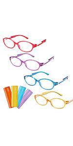 Reading Glasses for Men Women Square Fashionable Readers Quality Cheater Glasses Lightweight Frames Comfy Spring Hinge