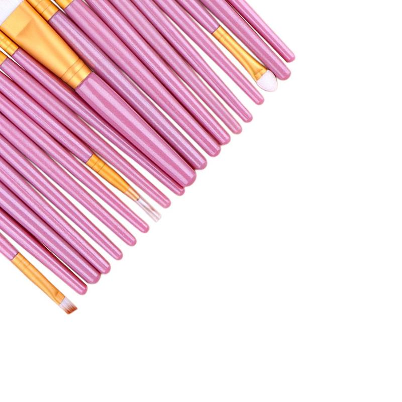 Makeup Brush, 20pcs/set Professional Makeup Brushes for Liquid Foundation, Loose Powder, Concealer, Eye Shadow, Blush, Lip Balm