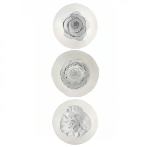 3pcs Resin, Handmade Silicone Mold Set - Rose, Peony, Carnation Silicone Molds for Candle, Soap, Clay Crafts - For DIY Kit, Home Decor, Wedding Gifts, Soap Making Supplies - Petal Texture for Resin Art, Candle Making, Craft