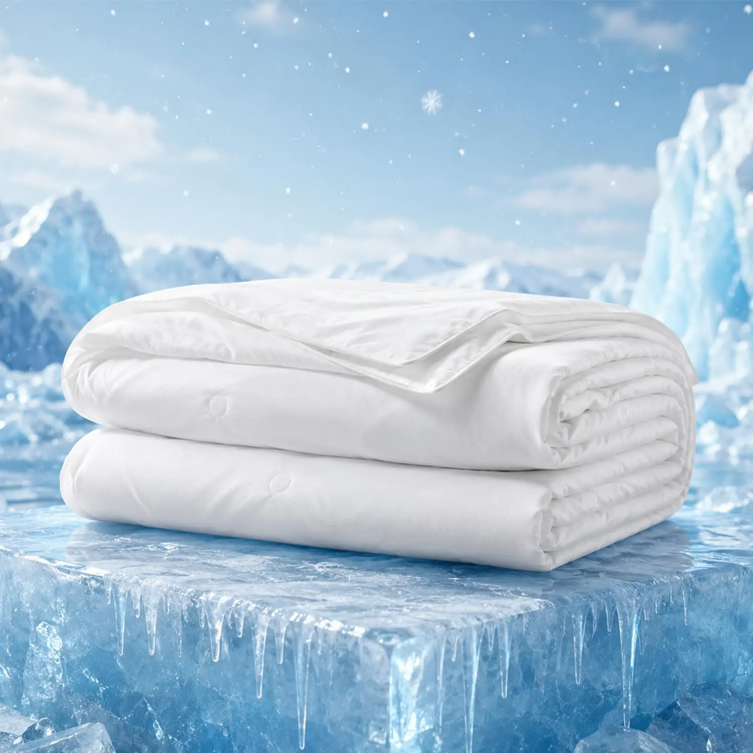 White Cooling Blanket  80x92, Cooling Lightweight Blanket for Adults, Soft Summer Throw Cooling Quilt for Hot Sleepers, Breathable Cold Blanket