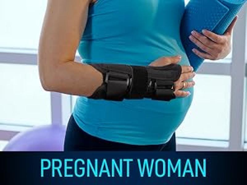 Wrist Brace Hand Brace, Carpal Tunnel Wrist Splint Night Support for Women Men, Pain Relief Support -Tendonitis, Arthritis, Sprain, Right Hand, Small/Medium