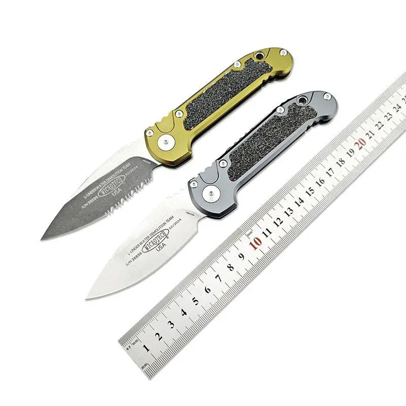 Compact Auto-Retractable Outdoor Folding Knife, High Hardness Sharp EDC Tool for Everyday Carry, Prepping & Wilderness Survival Equipment