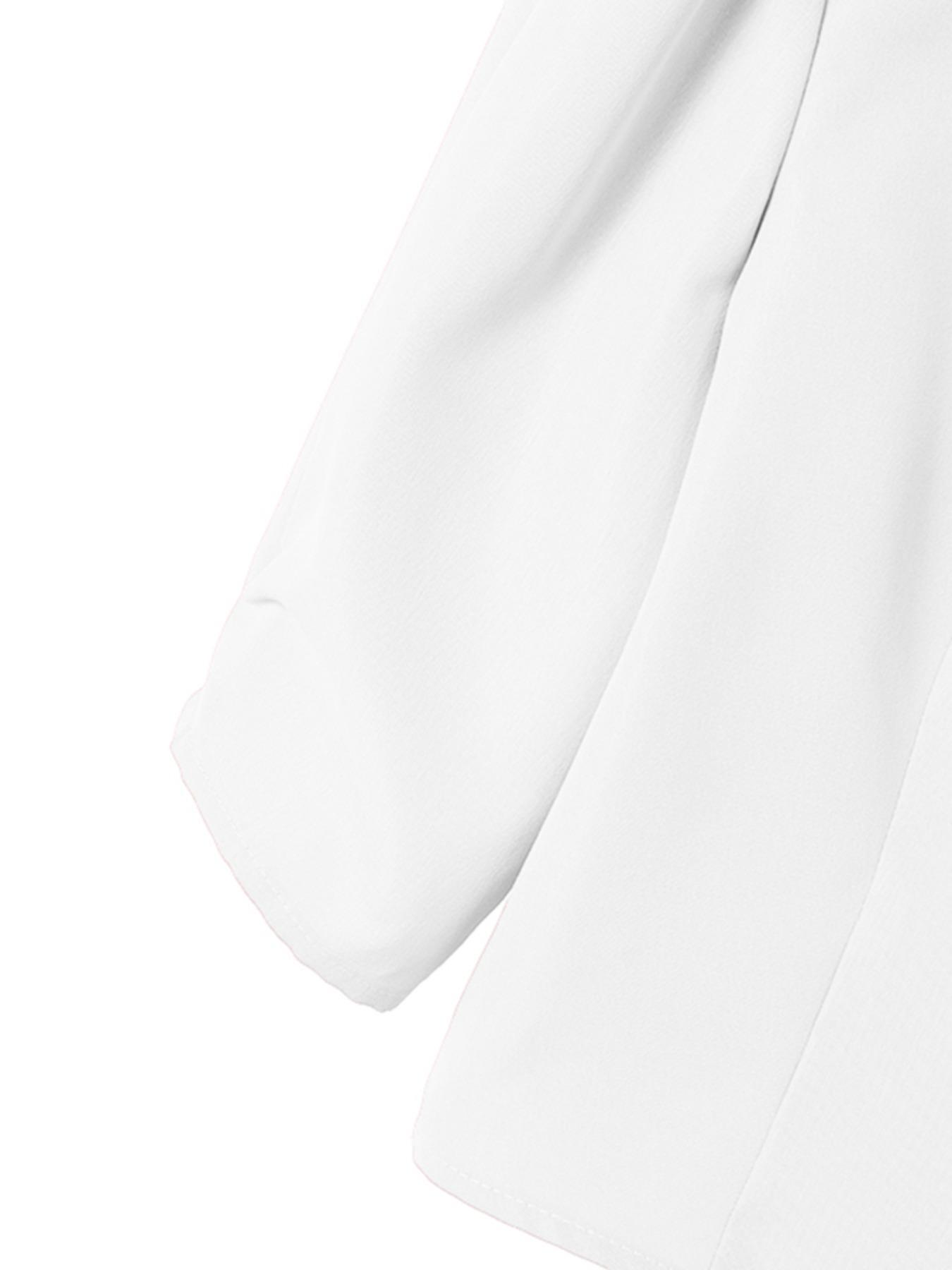 Two-Piece Set Women's Plain Woven Cropped Top & Elastic Waist Wide Leg Pants, Elegant Fashion Top & High Waist Trousers for Daily Wear, Womenswear for Summer