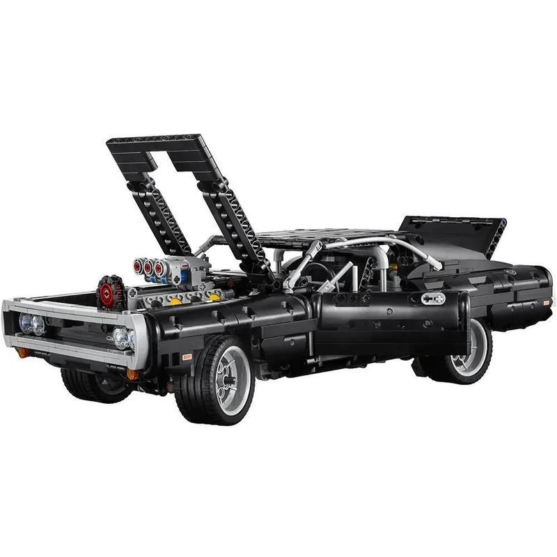 1077pcs Technic Fast Furious Charger Toy Racing Car Model Building Kit, Collectible Set Gift for Kids, Teens & Adults