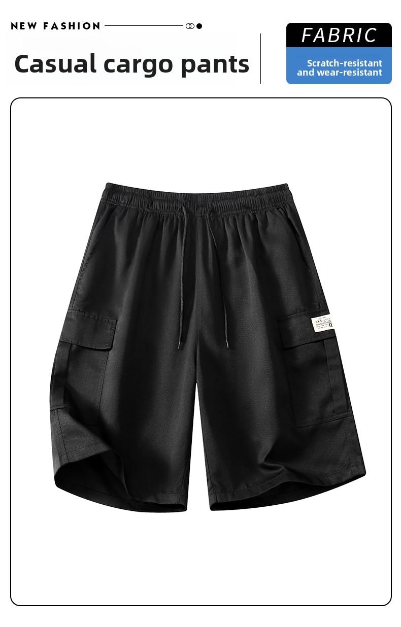 Men's Cargo Shorts 5" Inseam |     Quick Dry Casual Summer Shorts with Pockets |     Streetwear Athletic Workout Shorts for Men