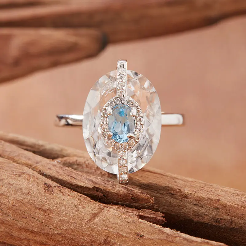 Natural Topaz Ring