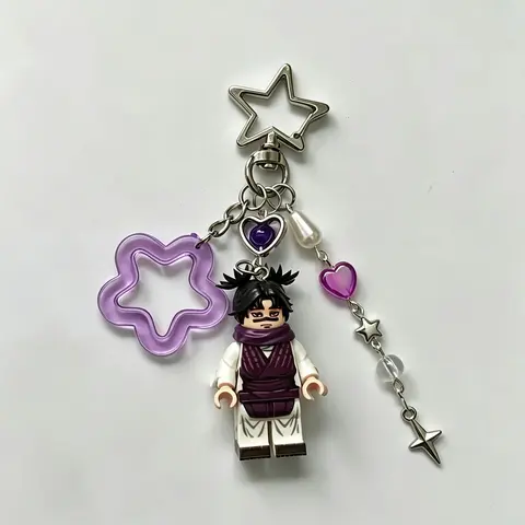 Anime Beaded Jj Keychains Y2K, Keychain Collectibles, Stylish Accessory for Anime Fans, Unique Y2K Design, Perfect Gift Idea, Durable & Eye-Catching