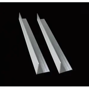 2PCS 16Inch 6061 T6 Aluminum Angle Stock 1 x 1 x 1/8 Inch Thick Mill Stock